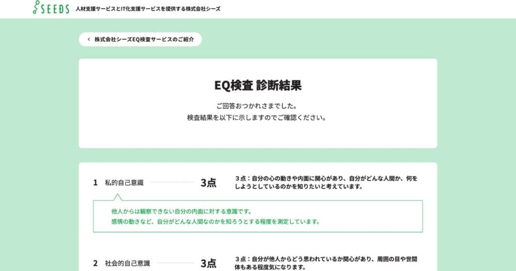 EQ(こころの知能指数）の測り方|6つの無料サイトで測ってみた！